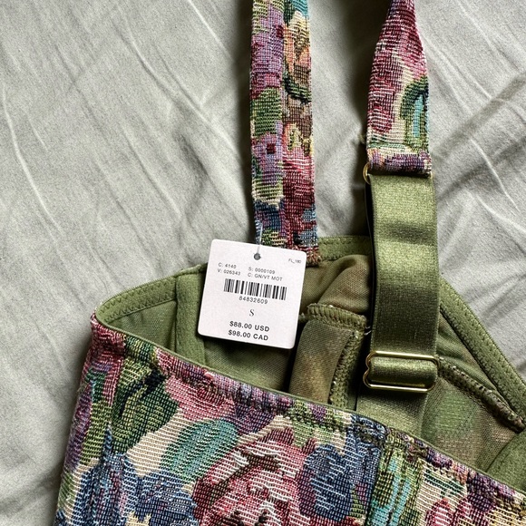 By Anthropologie Tapestry Corset NWT - Picture 7 of 8